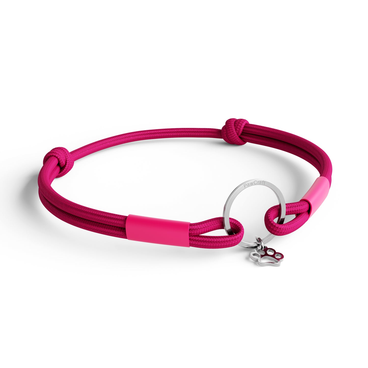 TagHug Classic Paracord Pet ID Collar for Dogs and Cats